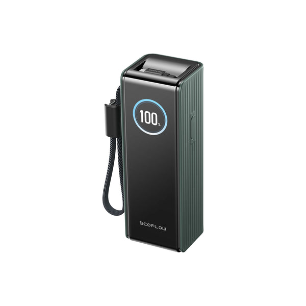 EcoFlow RAPID (25000 mAh, 170 W) – Indbyggede kabler – Powerbank