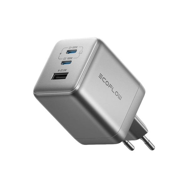 EcoFlow RAPID Pro Oplader 100 W – GaN – 4 porte